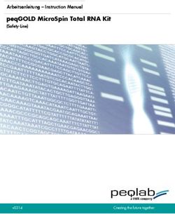 PeqGOLD MicroSpin Total RNA Kit - (Safety-Line) Arbeitsanleitung - Instruction Manual