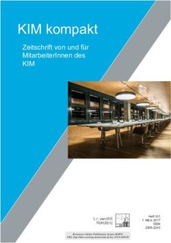 KIM kompakt Zeitschrift von und f&uuml;r MitarbeiterInnen des - KIM - Heft 101 1. M&auml;rz 2017 - Universit&auml;t Konstanz