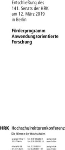 F&ouml;rderprogramm Anwendungsorientierte Forschung - Entschlie&szlig;ung des 141. Senats der HRK am 12. M&auml;rz 2019 in Berlin