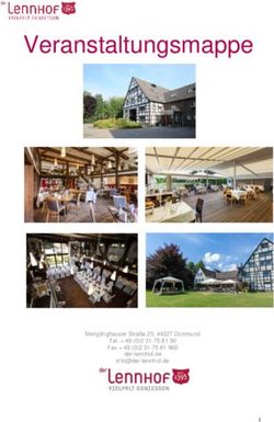 Veranstaltungsmappe - Der Lennhof