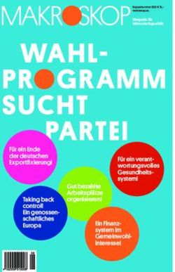 WAHL-PROGR AMM SUCHT PARTEI