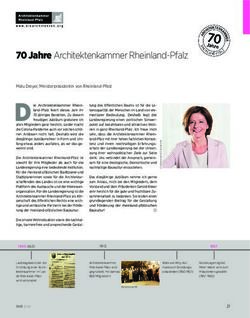 70 Jahre Architektenkammer Rheinland-Pfalz - Malu Dreyer, Ministerpräsidentin von Rheinland-Pfalz