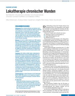 Lokaltherapie chronischer Wunden - Deutsches &Auml;rzteblatt