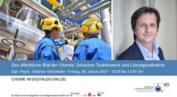 Das öffentliche Bild der Chemie: Zwischen Teufelswerk und Lösungsindustrie - Verband der Chemischen ...