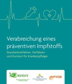 Verabreichung eines pr&auml;ventiven Impfstoffs - Standardverfahren, Verfahren und Kontext f&uuml;r Krankenpfleger - Coronavirus ...