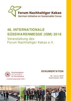 INTERNATIONALE S&Uuml;SSWARENMESSE (ISM) 2018 - Veranstaltung des Forum Nachhaltiger Kakao e.V - Forum Nachhaltiger ...