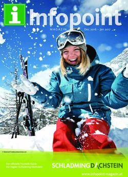 www.infopoint-magazin.at - Dec 2016 - Jan 2017 - Der offizielle Touristik-Guide der Region Schladming-Dachstein - Infopoint Magazin