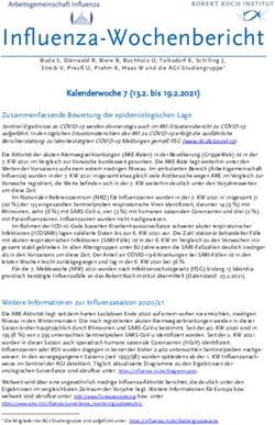 Influenza-Wochenbericht - RKI