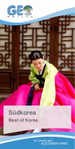 S&uuml;dkorea Best of Korea - Raiffeisen Reisen