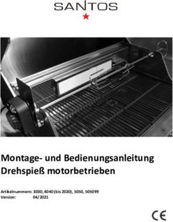 Montage- und Bedienungsanleitung Drehspie&szlig; motorbetrieben - Artikelnummern: 3030, 4040 (bis 2020), 5050, 505099 Version: 04/2021
