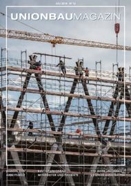 WANDEL DER ARBEITSWELT BEST OF UNIONBAU: MITARBEITER UND PROJEKTE