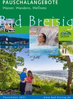 PAUSCHALANGEBOTE Wasser, Wandern, Wellness - Pauschalen 2021 - Verbandsgemeinde Bad Breisig
