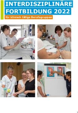 INTERDISZIPLIN&Auml;RE FORTBILDUNG 2022 - f&uuml;r klinisch t&auml;tige Berufsgruppen - Kantonsspital Winterthur