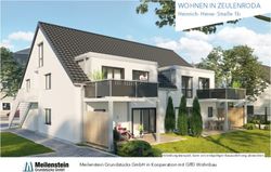 WOHNEN IN ZEULENRODA HEINRICH-HEINE- STRA&szlig;E 1B - MEILENSTEIN GRUNDST&Uuml;CKS GMBH IN KOOPERATION MIT GFFD WOHNBAU