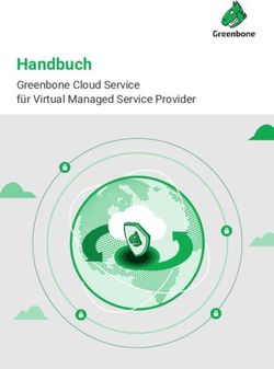 Handbuch Greenbone Cloud Service f&uuml;r Virtual Managed Service Provider - Greenbone Networks