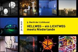 HELLWEG - ein LICHTWEG meets Niederlande - 1 5. Nacht der Lichtkunst - Stadt ...