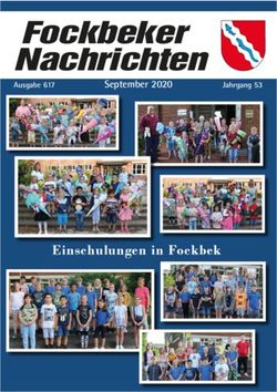Fockbeker Nachrichten - Einschulungen in Fockbek - September 2020
