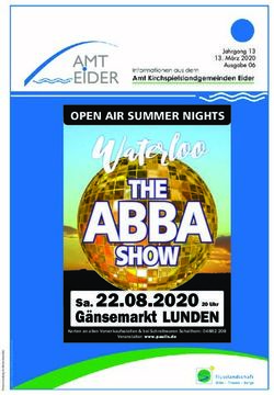 Sa. 22.08.2020 G&auml;nsemarkt LUNDEN - OPEN AIR SUMMER NIGHTS - hollingstedt-dithmarschen.de