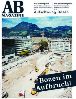I m - MAGAZINE - Aufschwung Bozen