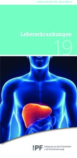 19 Lebererkrankungen - Vorsorge online