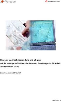 Hinweise zu Angebotserstellung und -abgabe auf der e-Vergabe-Plattform f&uuml;r Bieter der Bundesagentur f&uuml;r Arbeit Zentraleinkauf (ZEK) ...