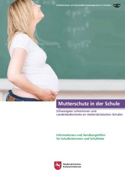 Mutterschutz in der Schule - Schwangere Lehrerinnen und Landesbedienstete an nieders&auml;chsischen Schulen Informationen und Handlungshilfen f&uuml;r ...