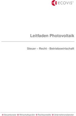 Leitfaden Photovoltaik - Steuer - Recht - Betriebswirtschaft