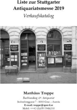 Liste zur Stuttgarter Antiquariatsmesse 2019 - Verkaufskatalog - Matth&auml;us Truppe - ILAB