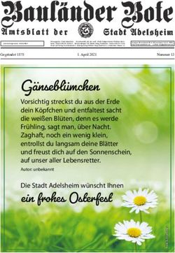 Gänseblümchen - Stadt Adelsheim