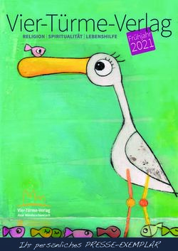 Ihr pers&ouml;nliches PRESSE-EXEMPLAR - Vier-T&uuml;rme ...