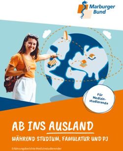 AB INS AUSLAND W&Auml;HREND STUDIUM, FAMULATUR UND PJ - F&uuml;r Medizin studierende - w&auml;hrend Studium, Famulatur und PJ