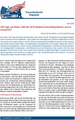 100 Tage Joe Biden: Hält der US-Präsident wirtschaftspolitisch, was er verspricht?