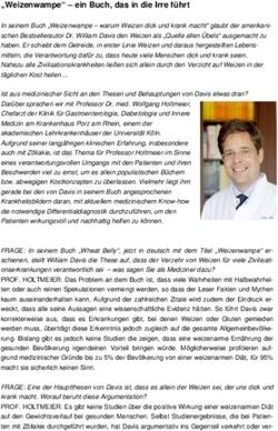 "Weizenwampe" - ein Buch, das in die Irre führt