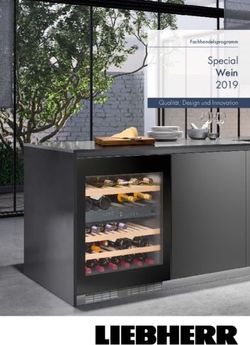 Special Wein 2019 Qualität, Design und Innovation - Fachhandelsprogramm - Liebherr