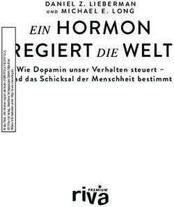 REGIERT DIE WELT EIN HORMON - Wie Dopamin unser Verhalten steuert - und das Schicksal der Menschheit bestimmt
