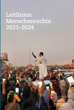 Leitlinien Menschenrechte 2021-2024 - Eidgenössisches ...