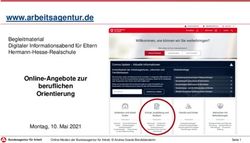 www.arbeitsagentur.de - Online-Angebote zur beruflichen Orientierung Begleitmaterial Digitaler Informationsabend für Eltern ...
