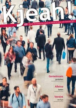 Gemeinsam gestalten Alleine - Katholische Jugend &Ouml;sterreich
