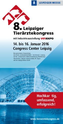Bis 16. Januar 2016 Congress Center Leipzig - mit Industrieausstellung
