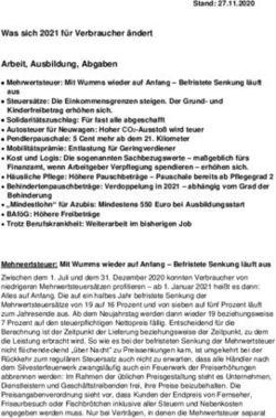 Was sich 2021 f&uuml;r Verbraucher &auml;ndert