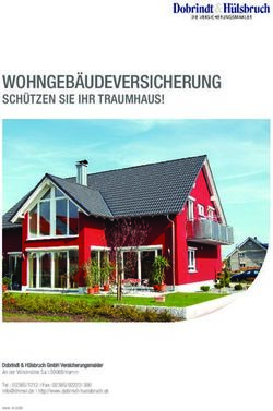 WOHNGEB&Auml;UDEVERSICHERUNG - SCH&Uuml;TZEN SIE IHR TRAUMHAUS! - Dobrindt & H&uuml;lsbruch GmbH