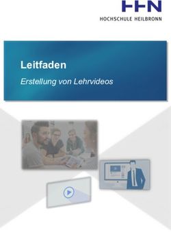 Leitfaden Erstellung von Lehrvideos - Hochschule Heilbronn