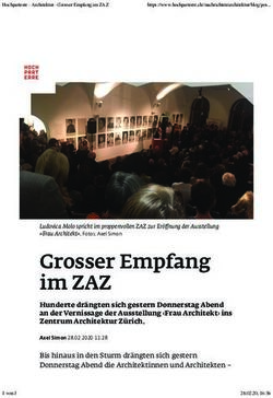 Grosser Empfang im ZAZ - Zentrum Architektur Zürich