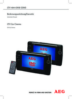 CTV 4944 DVB-T/DVD Bedienungsanleitung/Garantie CTV Car Cinema