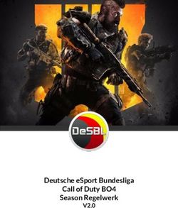 DEUTSCHE ESPORT BUNDESLIGA CALL OF DUTY BO4 SEASON REGELWERK - V2.0 - DESBL