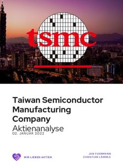 Taiwan Semiconductor Manufacturing Company - Aktienanalyse 02. JANUAR 2022