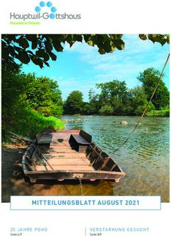 MITTEILUNGSBLATT AUGUST 2021 - 25 JAHRE PGHG Seite 6/7 - Gemeinde Hauptwil ...