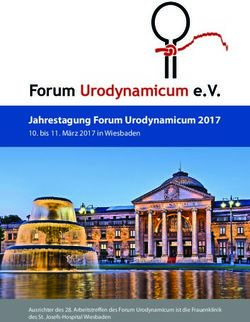 Forum Urodynamicum e.V - Jahrestagung Forum Urodynamicum 2017 10. bis 11. März 2017 in Wiesbaden - Forum Urodynamicum eV