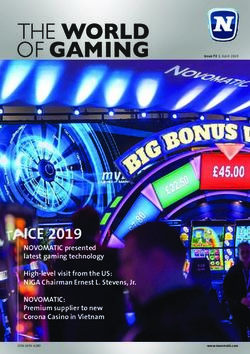 ICE 2019 NOVOMATIC: Premium supplier to new Corona Casino in Vietnam - NOVOMATIC presented latest gaming technology High-level visit from the US: ...