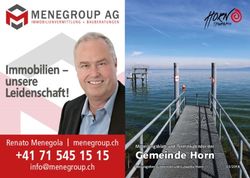 +41 71 545 15 15 - Immobilien - unsere Leidenschaft! - Gemeinde Horn